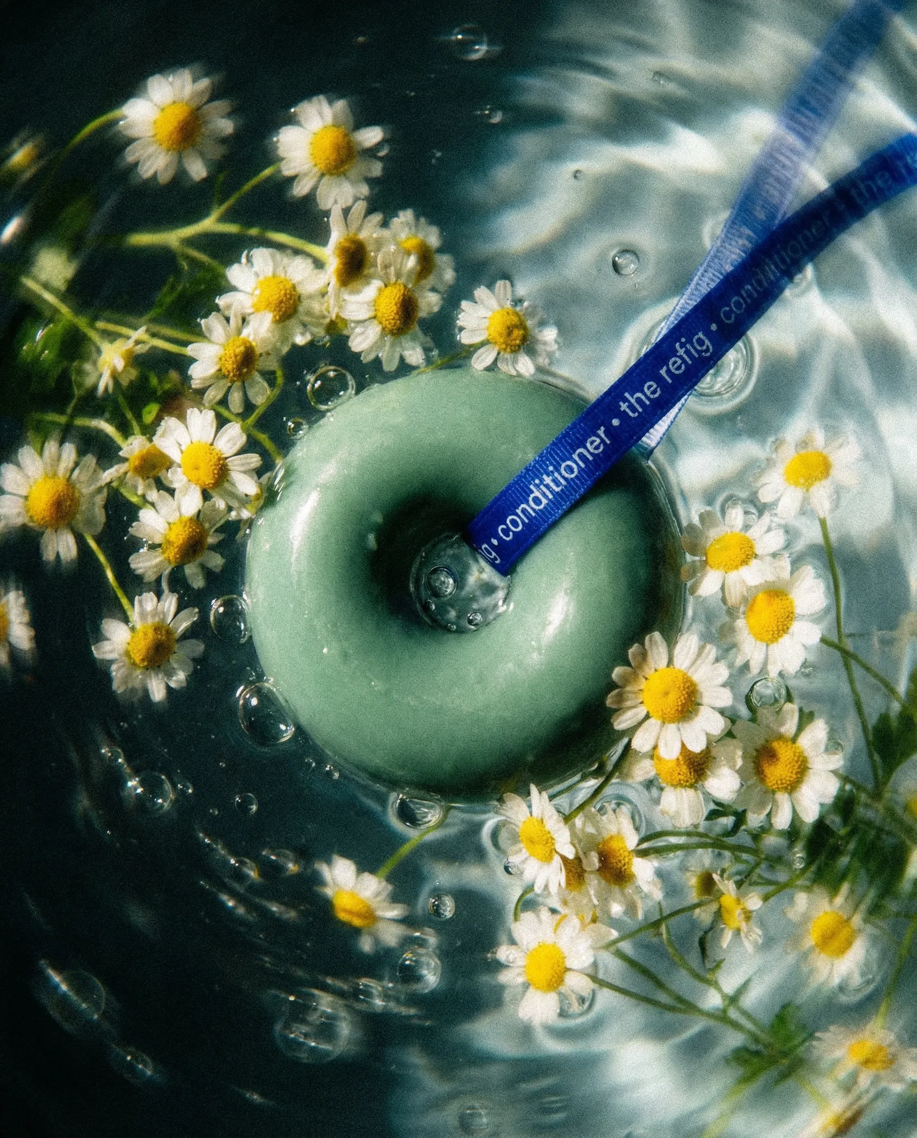 Blue Tansy Conditioner Bar. Scalp soother for sensitive textures.